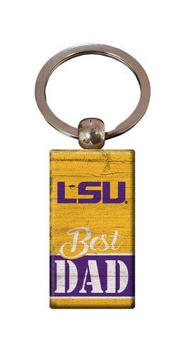 Wholesale C2051-Best Dad Keychain / C2051-LSU