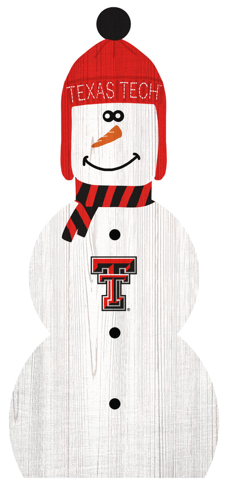 Wholesale C0926-Snow Man Cut Out / C0926-Texas Tech