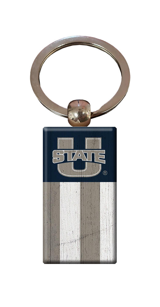 Wholesale C2055-Rectangle Flag Keychain / C2055-Utah State