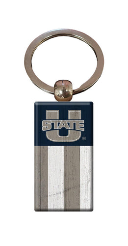Wholesale C2055-Rectangle Flag Keychain / C2055-Utah State