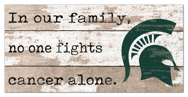 Wholesale C1094-No One Fights Alone 6x12 / C1094-Michigan State