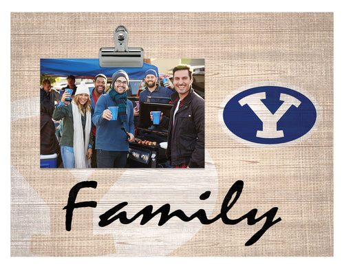 Wholesale C1086-Family Burlap Clip Frame / C1086-BYU