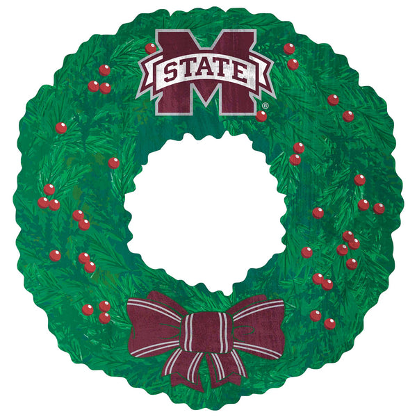 Wholesale C1048-Team Wreath / C1048-Mississippi State