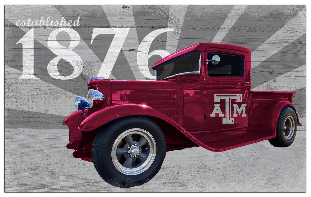 Wholesale C2076-Established Truck 11x19 / C2076-Texas A&M