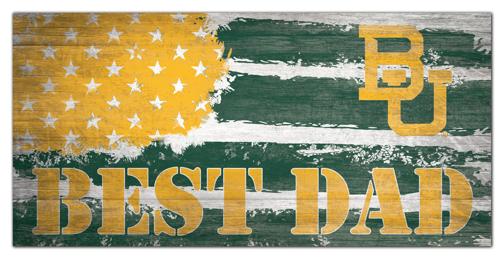 Wholesale C1091-Best Dad Flag 6x12 / C1091-Baylor