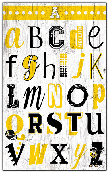 Wholesale C2020-Alphabet 11x19 / C2020-Appalachian State