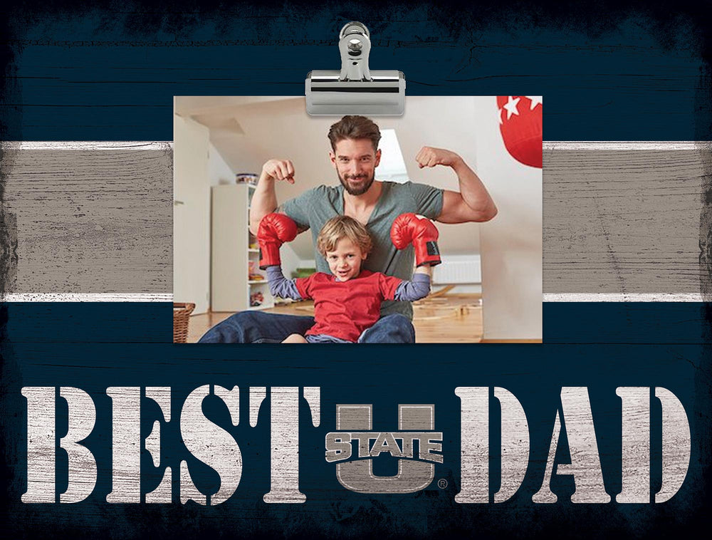 Wholesale C2016-Best Dad Clip Frame / C2016-Utah State