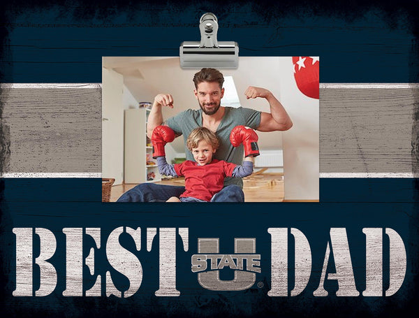Wholesale C2016-Best Dad Clip Frame / C2016-Utah State