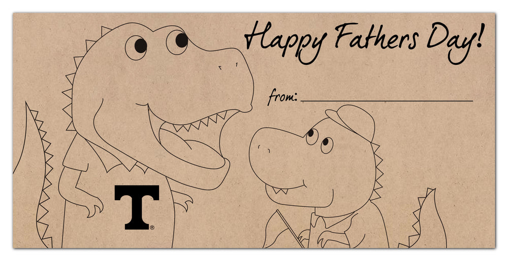 Wholesale C1081-Father's Day Color-In 6x12 / C1081-Tennessee