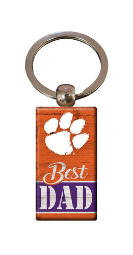 Wholesale C2051-Best Dad Keychain / C2051-Clemson