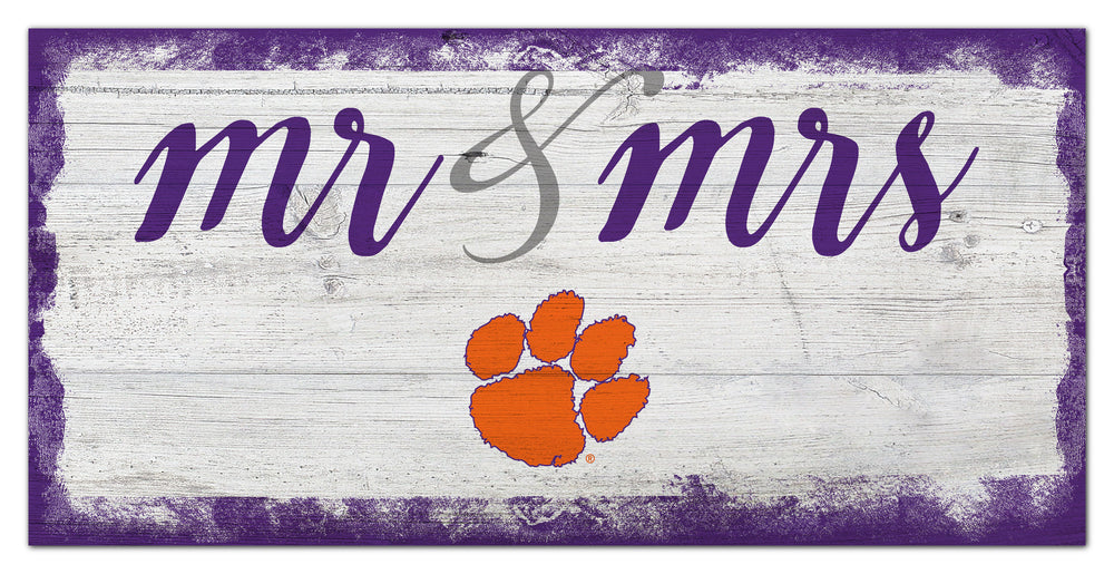 Wholesale C1074-Mr Mrs 6x12 / C1074-Clemson