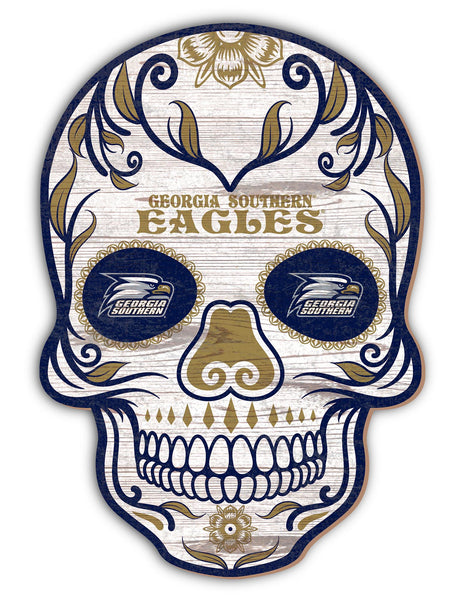 Wholesale C2044-Sugar Skull 12in / C2044-Georgia Southern