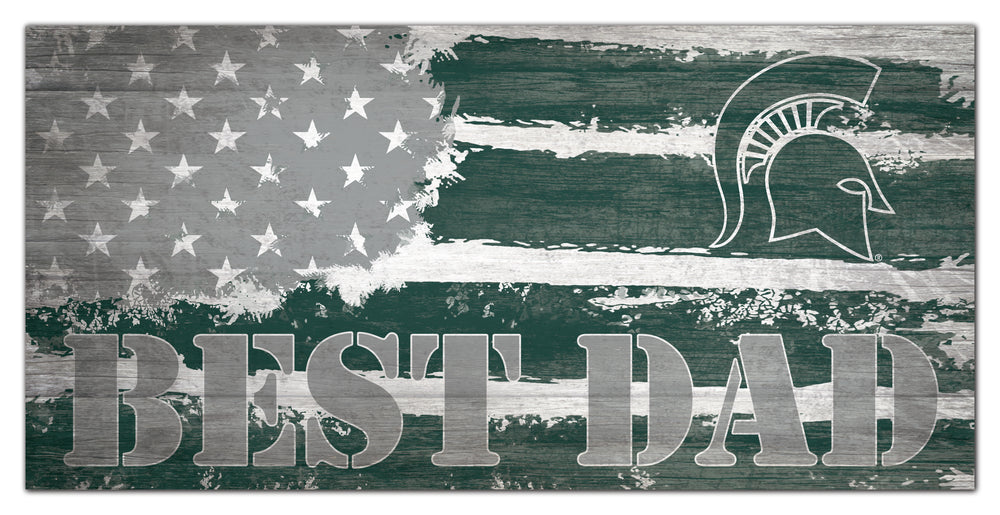 Wholesale C1091-Best Dad Flag 6x12 / C1091-Michigan State