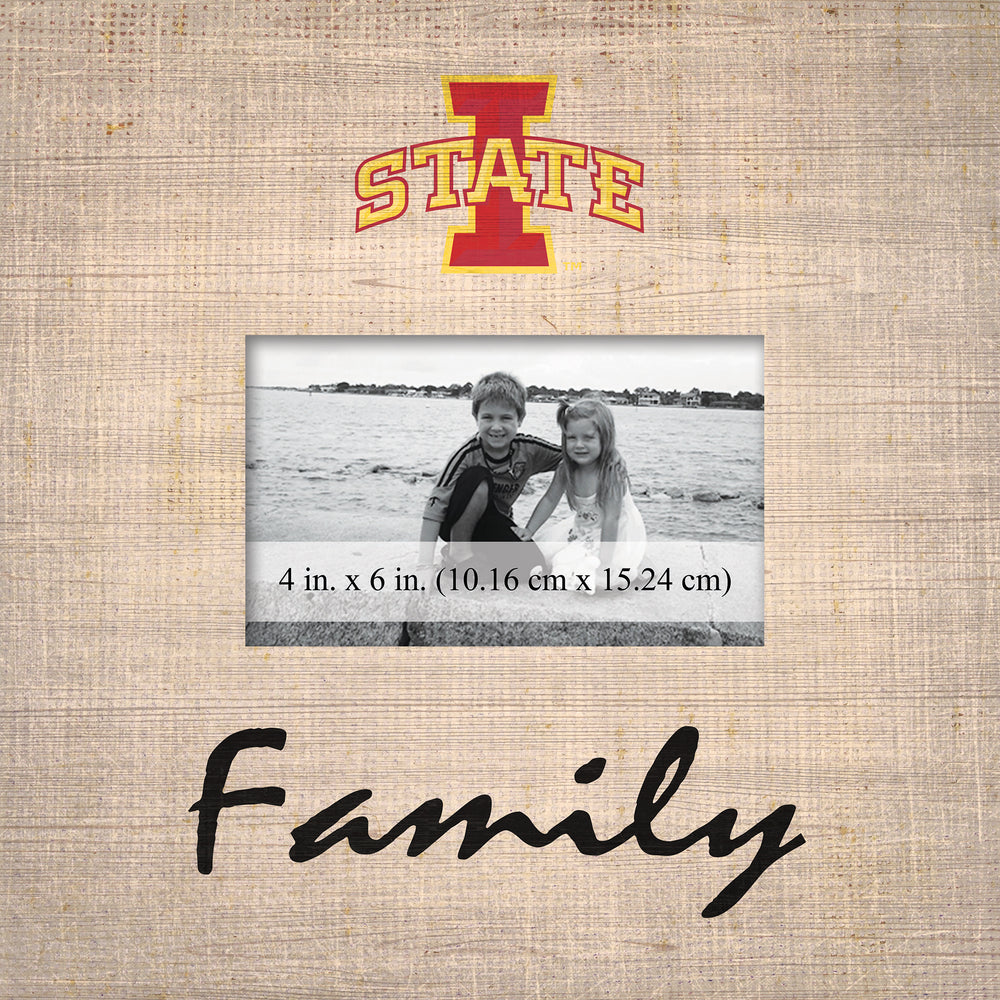 Wholesale C0943-Family Burlap Frame / C0943-Iowa State