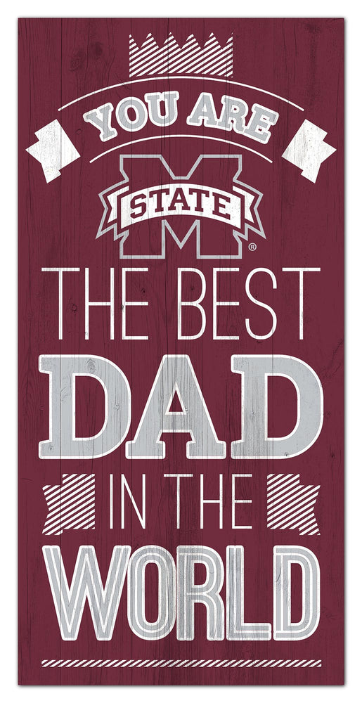 Wholesale C1079-Best Dad in the world 6x12 / C1079-Mississippi State