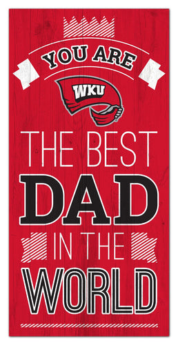 Wholesale C1079-Best Dad in the world 6x12 / C1079-Western Kentucky