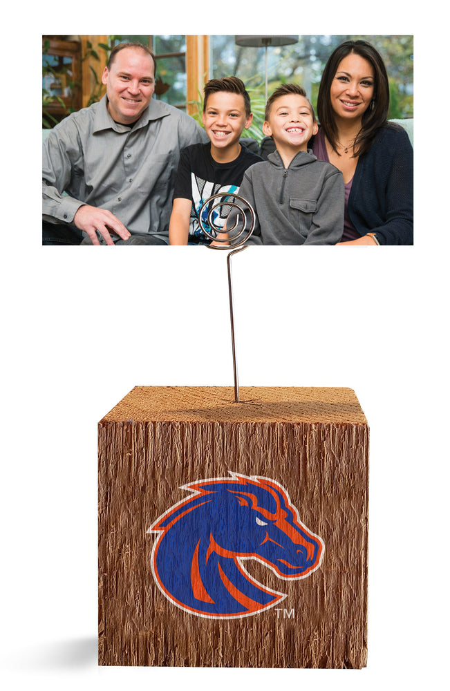 Wholesale C1062-Block Photo Holder / C1062-Boise State