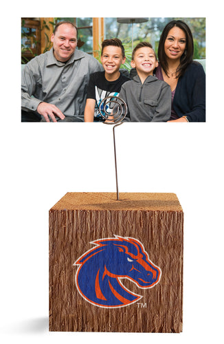 Wholesale C1062-Block Photo Holder / C1062-Boise State