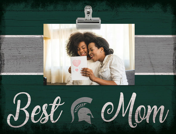 Wholesale C2017-Best Mom Clip Frame / C2017-Michigan State