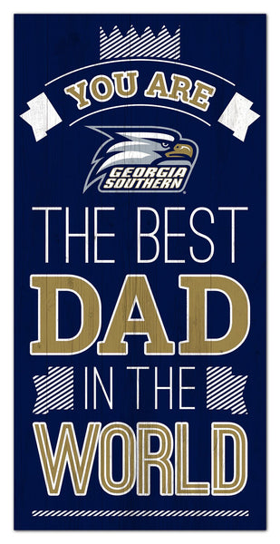 Wholesale C1079-Best Dad in the world 6x12 / C1079-Georgia Southern