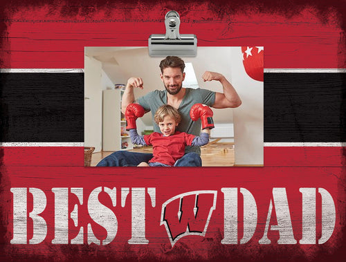 Wholesale C2016-Best Dad Clip Frame / C2016-Wisconsin