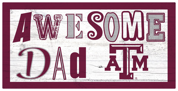 Wholesale C2018-Awesome Dad 6x12 / C2018-Texas A&M