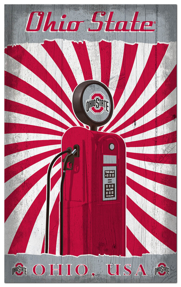 Wholesale C2074-Retro Pump Location 11x19 / C2074-Ohio State