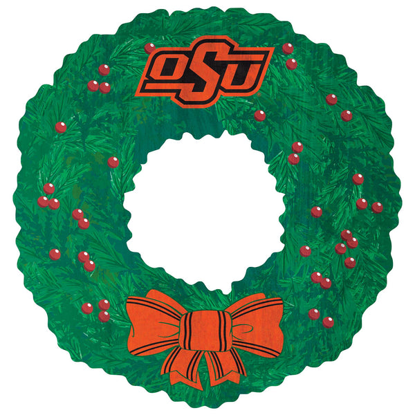 Wholesale C1048-Team Wreath / C1048-Oklahoma State
