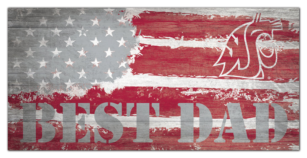 Wholesale C1091-Best Dad Flag 6x12 / C1091-Washington State