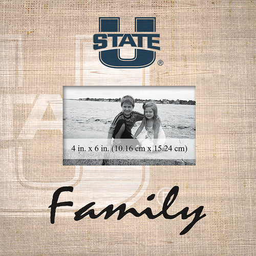 Wholesale C0943-Family Burlap Frame / C0943-Utah State