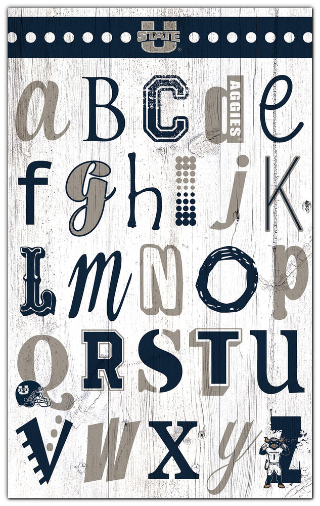 Wholesale C2020-Alphabet 11x19 / C2020-Utah State