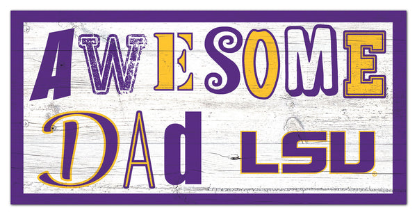 Wholesale C1089-Awesome Dad 6x12 / C1089-LSU