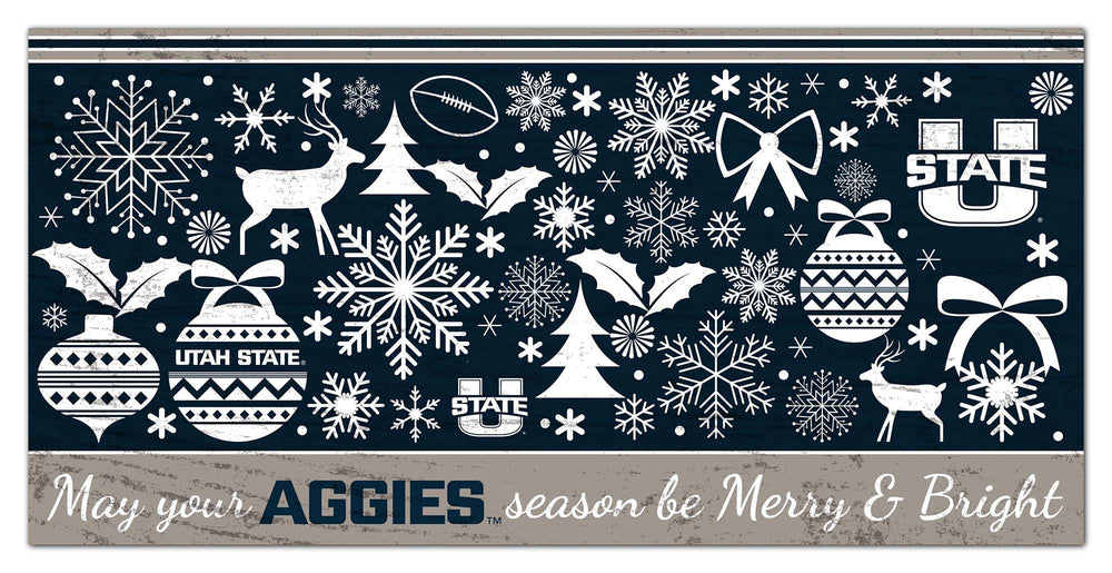 Wholesale C1052-Season Merry Bright 6x12 / C1052-Utah State
