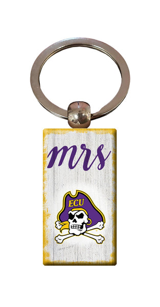 Wholesale C2059-Script Mrs Keychain / C2059-East Carolina