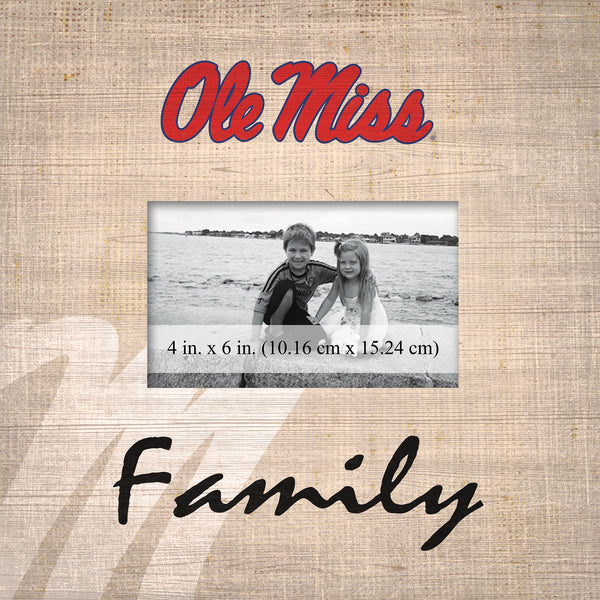 Wholesale C0943-Family Burlap Frame / C0943-Ole Miss