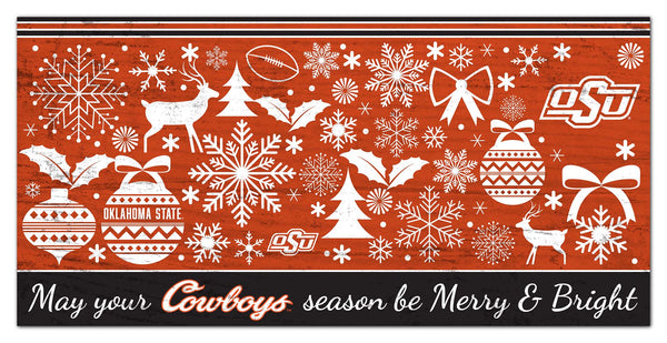 Wholesale C1052-Season Merry Bright 6x12 / C1052-Oklahoma State