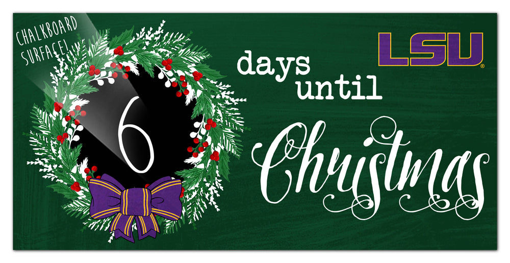 Wholesale C1050-Chalk Christmas Countdown 6x12 / C1050-LSU