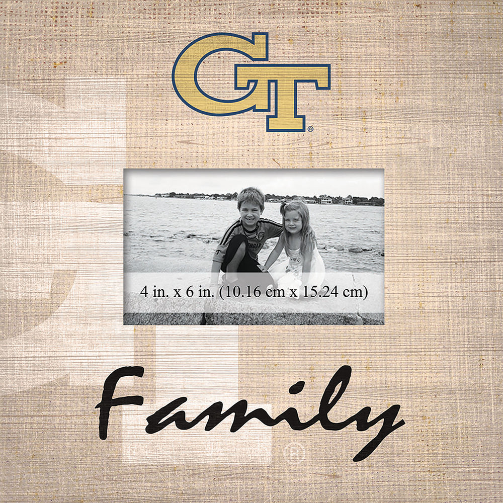 Wholesale C0943-Family Burlap Frame / C0943-Georgia Tech