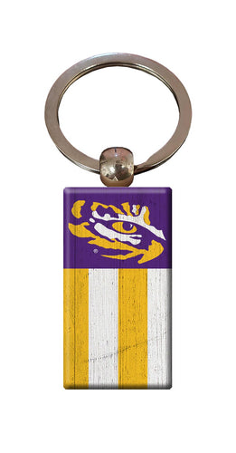 Wholesale C2055-Rectangle Flag Keychain / C2055-LSU