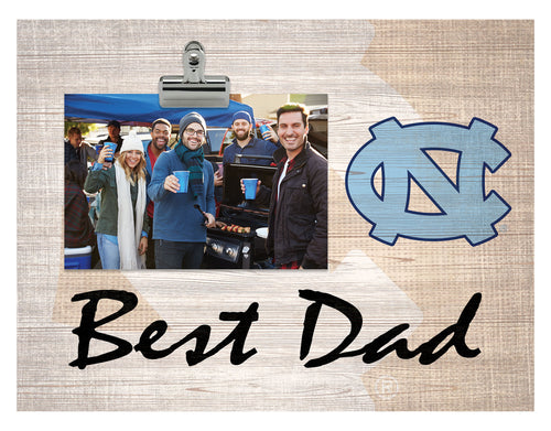 Wholesale C1090-Best Dad Burlap Clip Frame / C1090-North Carolina