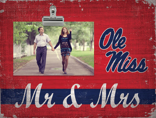 Wholesale C2034-Mr & Mrs Clip Frame / C2034-Ole Miss