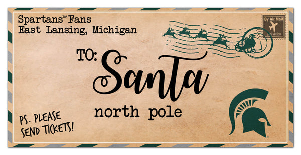 Wholesale C1051-To Santa 6x12 / C1051-Michigan State