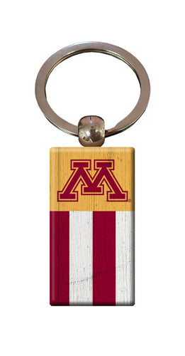 Wholesale C2055-Rectangle Flag Keychain / C2055-Minnesota