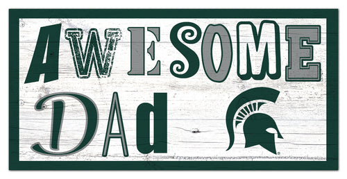 Wholesale C1089-Awesome Dad 6x12 / C1089-Michigan State