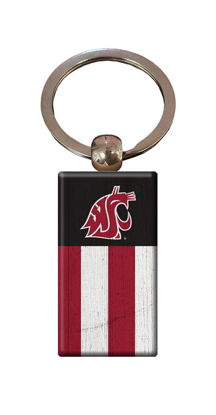 Wholesale C2055-Rectangle Flag Keychain / C2055-Washington State