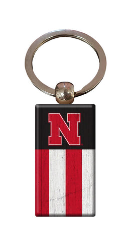 Wholesale C2055-Rectangle Flag Keychain / C2055-Nebraska