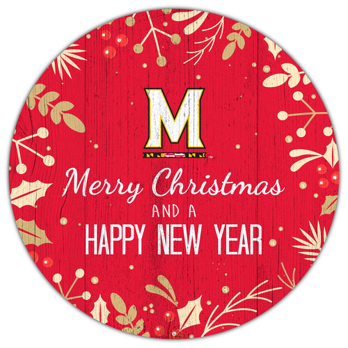 Wholesale C1049-Merry Christmas 12in Circle / C1049-Maryland