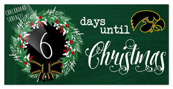 Wholesale C1050-Chalk Christmas Countdown 6x12 / C1050-Iowa