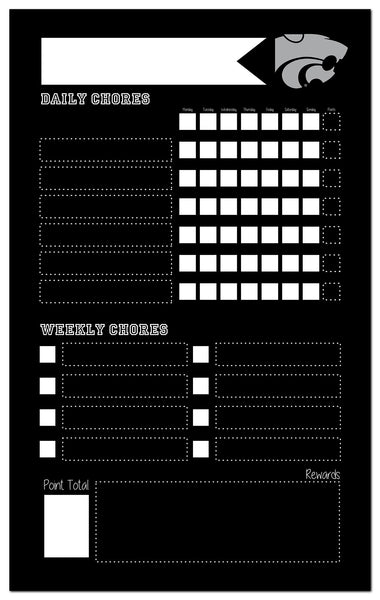 Wholesale C2021-Chores Chalkboard 11x19 / C2021-Kansas State