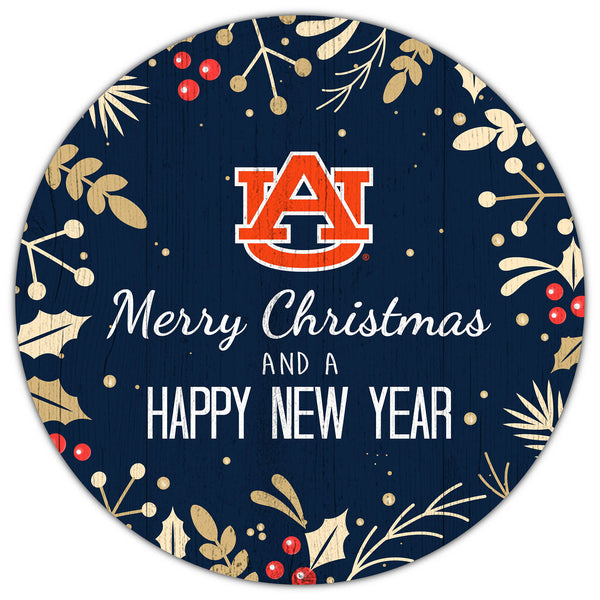 Wholesale C1049-Merry Christmas 12in Circle / C1049-Auburn